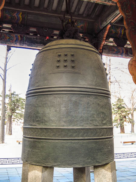 Bell Inside Gwangmyeongmun Gate At Deoksugung Palace