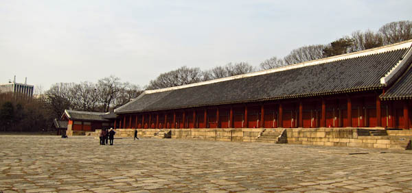 Jeongjeon, The Main Hall  At Jongmyo Shrine