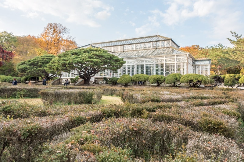 Daeonsil (Great Greenhouse) at Changgyeonggung Palace in Seoul