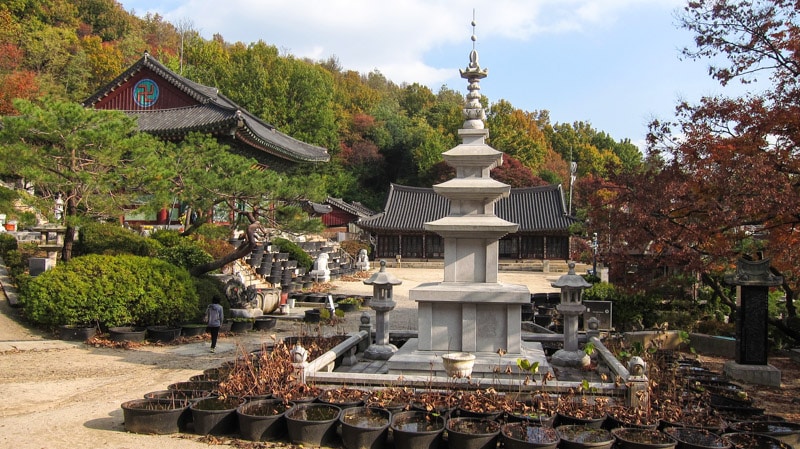 Bongwonsa Temple in Seoul