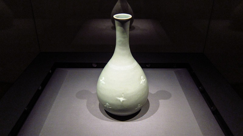 Celadon (Goryeo Dynasty, 12th century) at the Leeum Samsung Museum of Art in Seoul