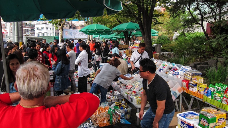Daehangno Philippine Market in Seoul