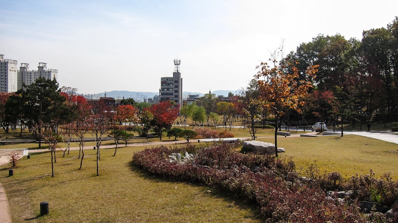 Dream Forest on an autumn day in Seoul