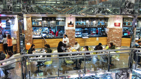 Food court at Doota Seoul