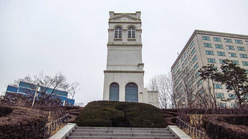 What remains of the former legation of the Soviet Union