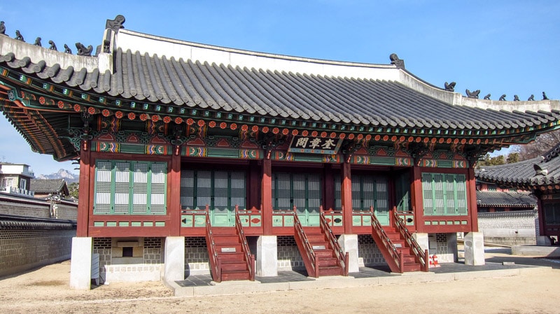 Gyujanggak Pavilion inside inside Gwolnaegaksa at Changdeokgung Palace