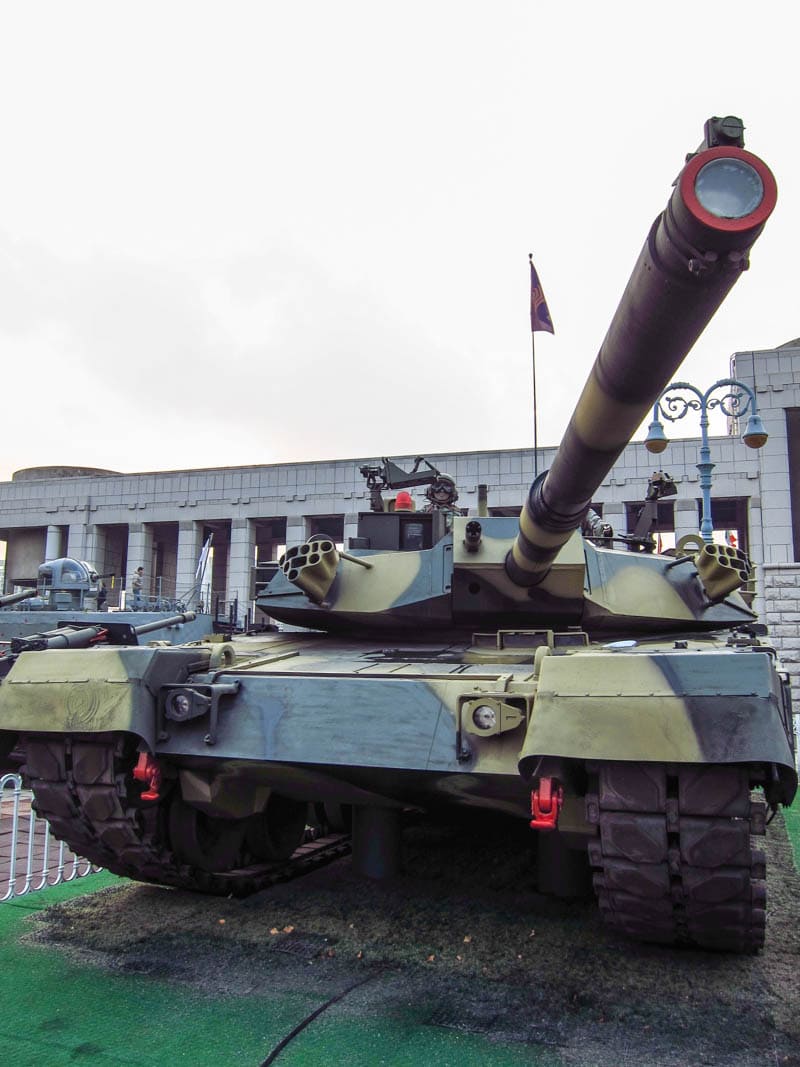 K-1 Tank at the War Memorial of Korea in Seoul