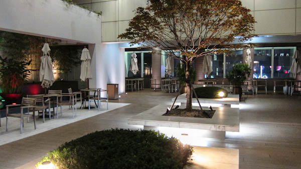 Doota rooftop garden in Seoul
