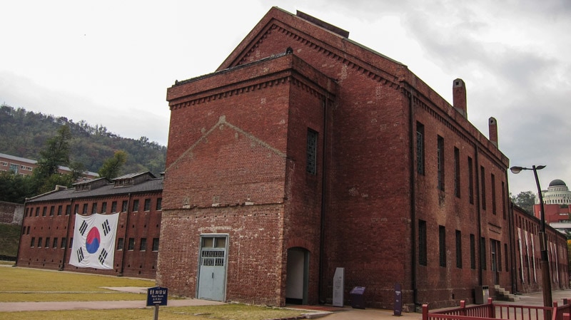 Central prison building at Seodaemun Prison History Hall