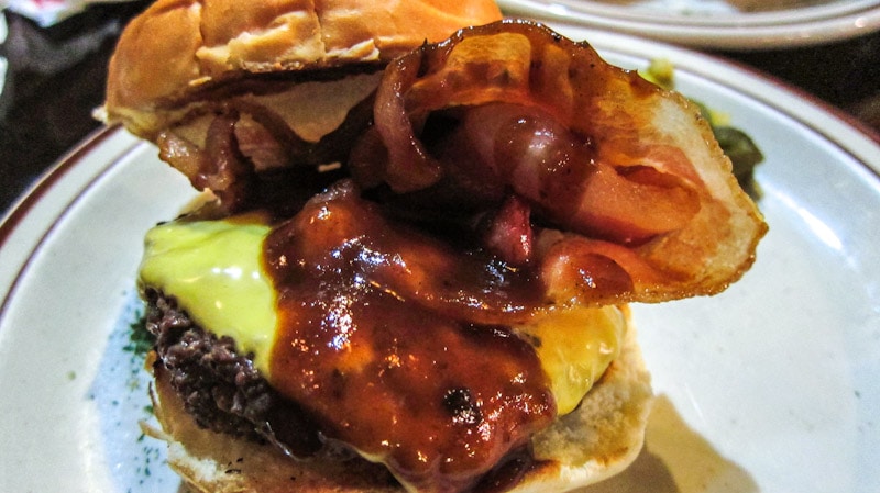 Smokey Burger at Smokey Saloon in Seoul