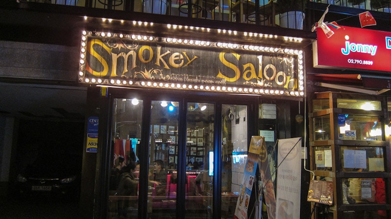 Smokey Saloon in Itaewon
