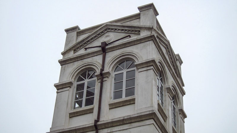 Top of the former Russian Legation in Seoul