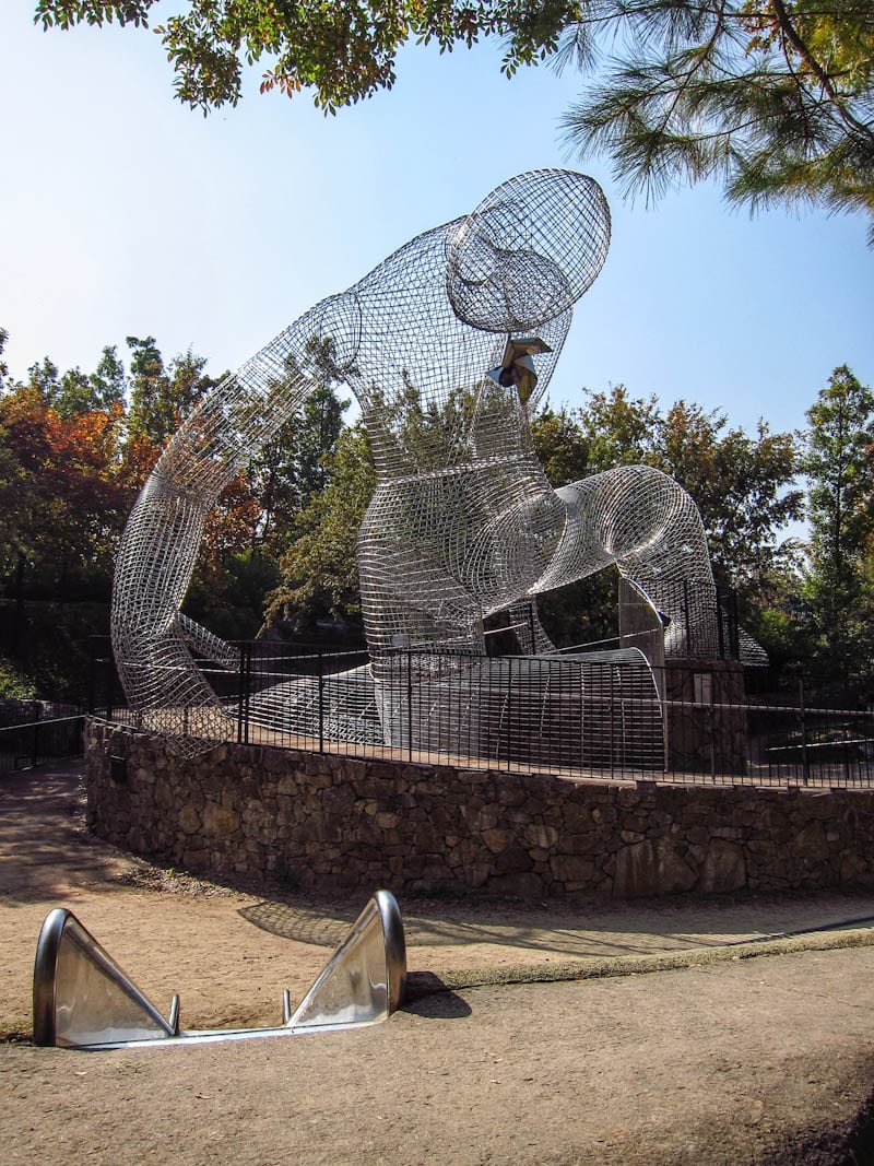 Unique and interesting artwork at Seoul Forest