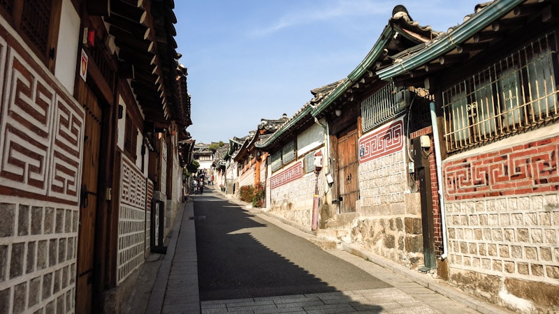 View 5: Gahoe-dong Alley (Harmony) downhill looking up