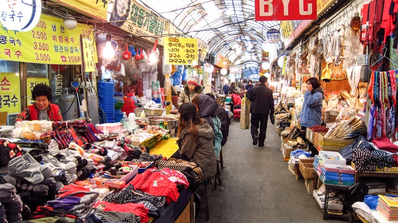 Yeongdeungpo Market in Seoul