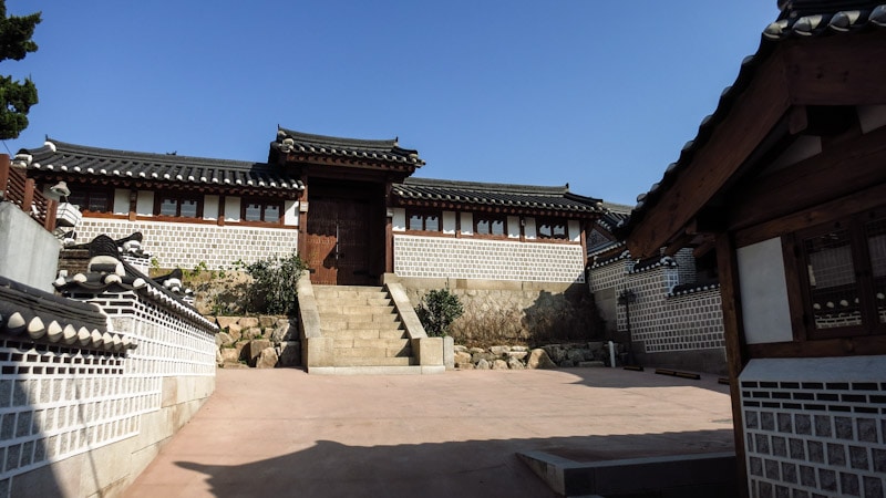 Baek Inje's House in Gahoe-dong in the Bukchon Hanok Village in Seoul