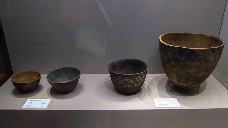 Neolithic Age pottery bowls