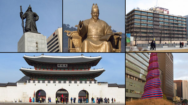 Sights on the Gwanghwamun Square Walking Tour