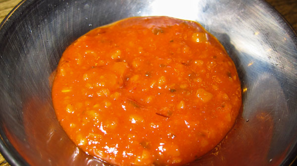 Ssamjang is a thick paste or sauce used as a condiment