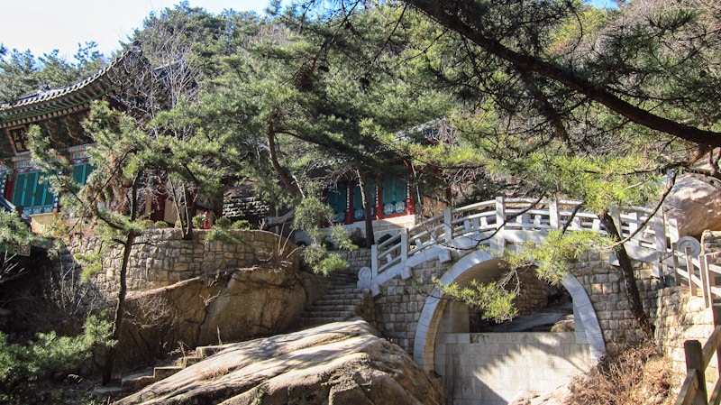 Geumsunsa Temple in Bukhansan National Park, Seoul