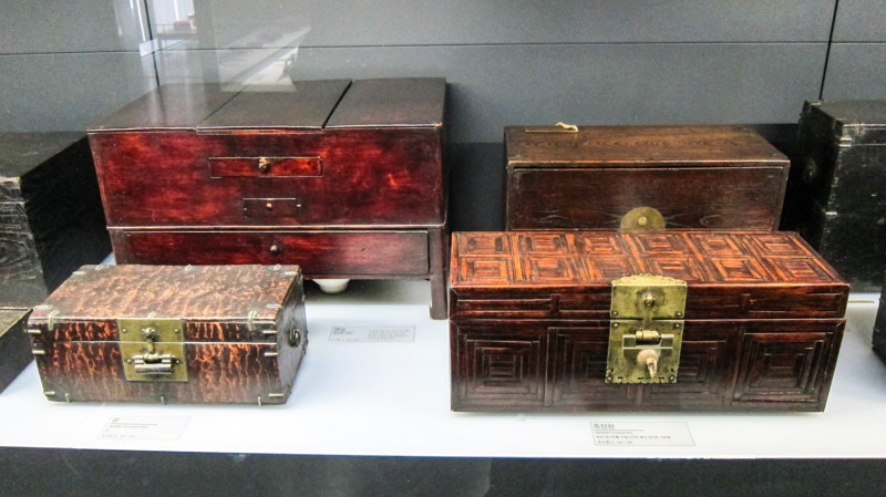 Bamboo boxes, Lock Museum, Seoul
