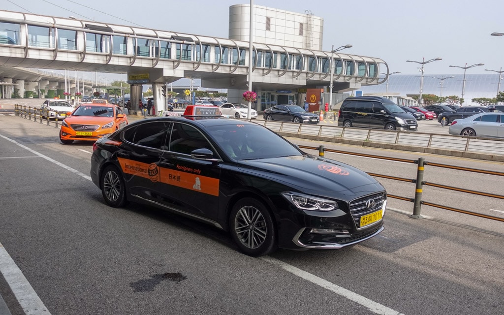 International Taxi, Incheon International Airport, Seoul, Korea