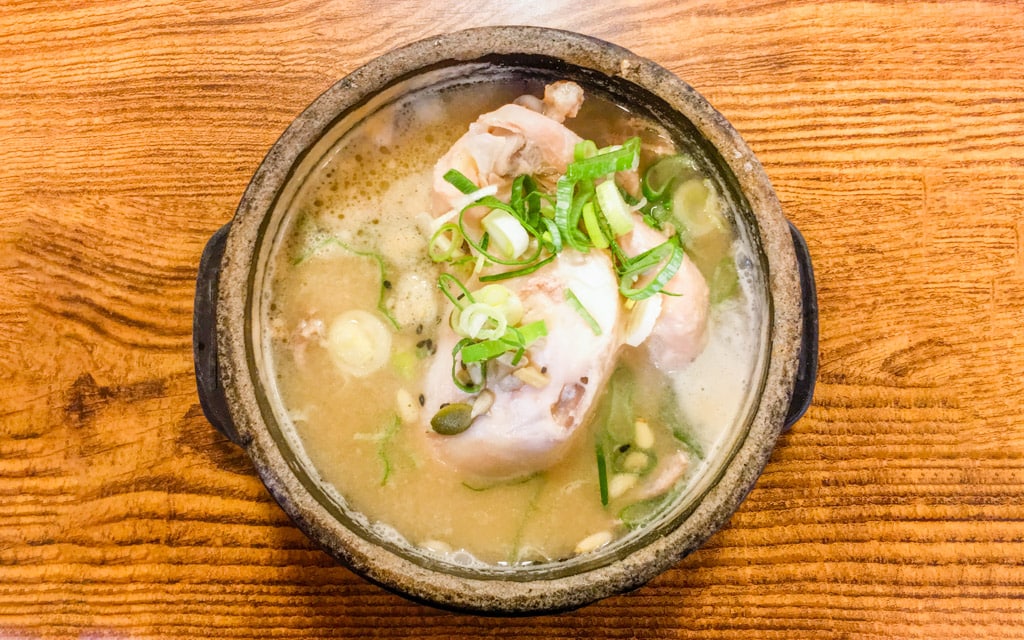 Samgyetang (Chicken Ginseng Soup)