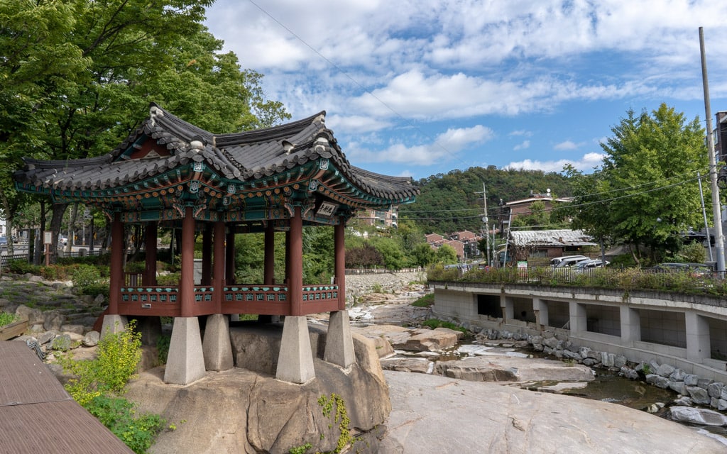 Segeomjeong Pavilion in Seoul, Korea