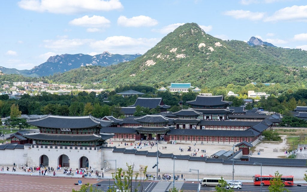 Gyeongbokgung Palace in Seoul, Korea