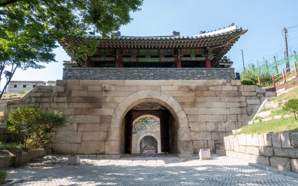 Changuimun Gate, also known as Jahamun Gate