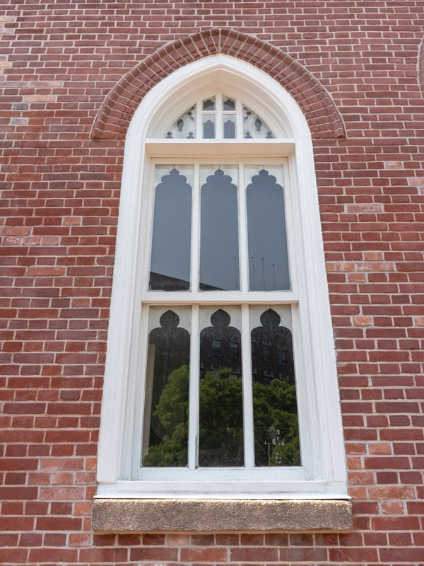 Gothic style windows