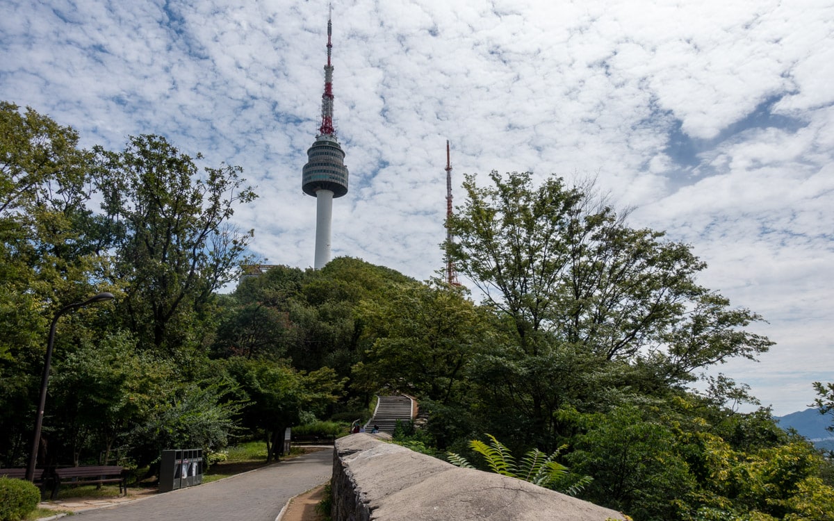 The iconic N Seoul Tower, Seoul, Korea