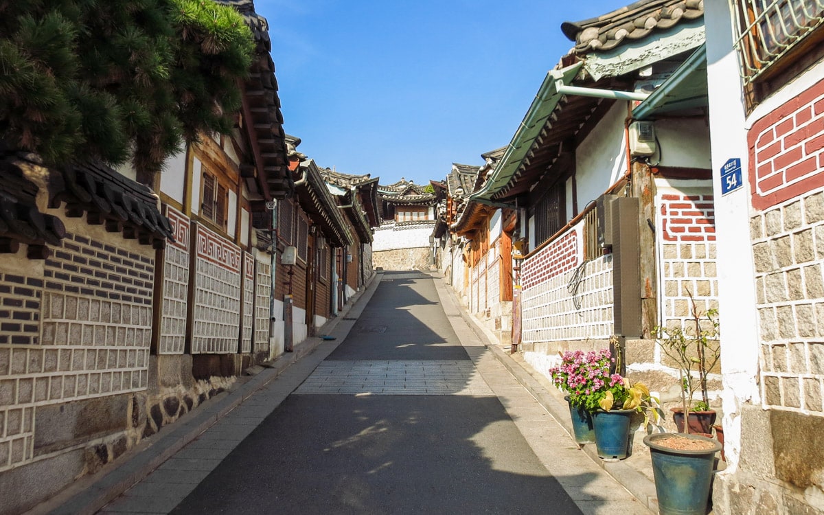 Bukchon Hanok Village, Seoul, Korea