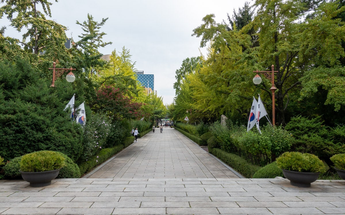 Dosan Park, Seoul, Korea