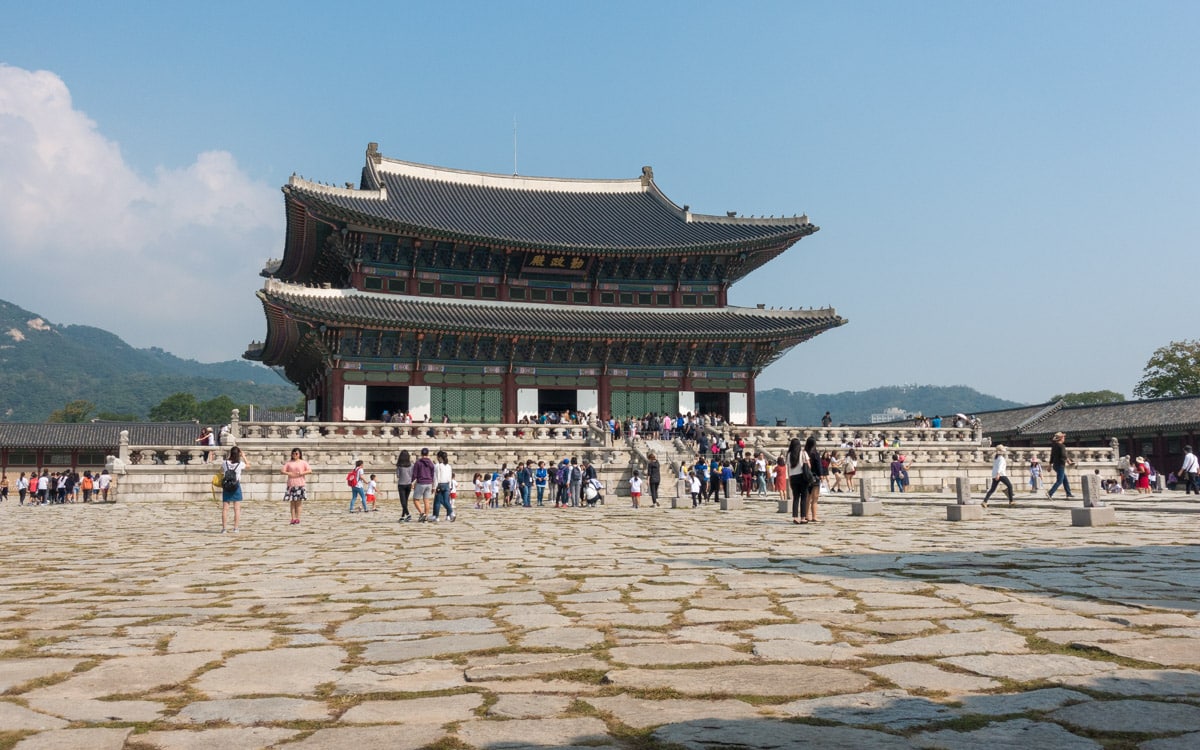 Geunjeongjeon Hall, Gyeongbokgung Palace, Seoul, Korea