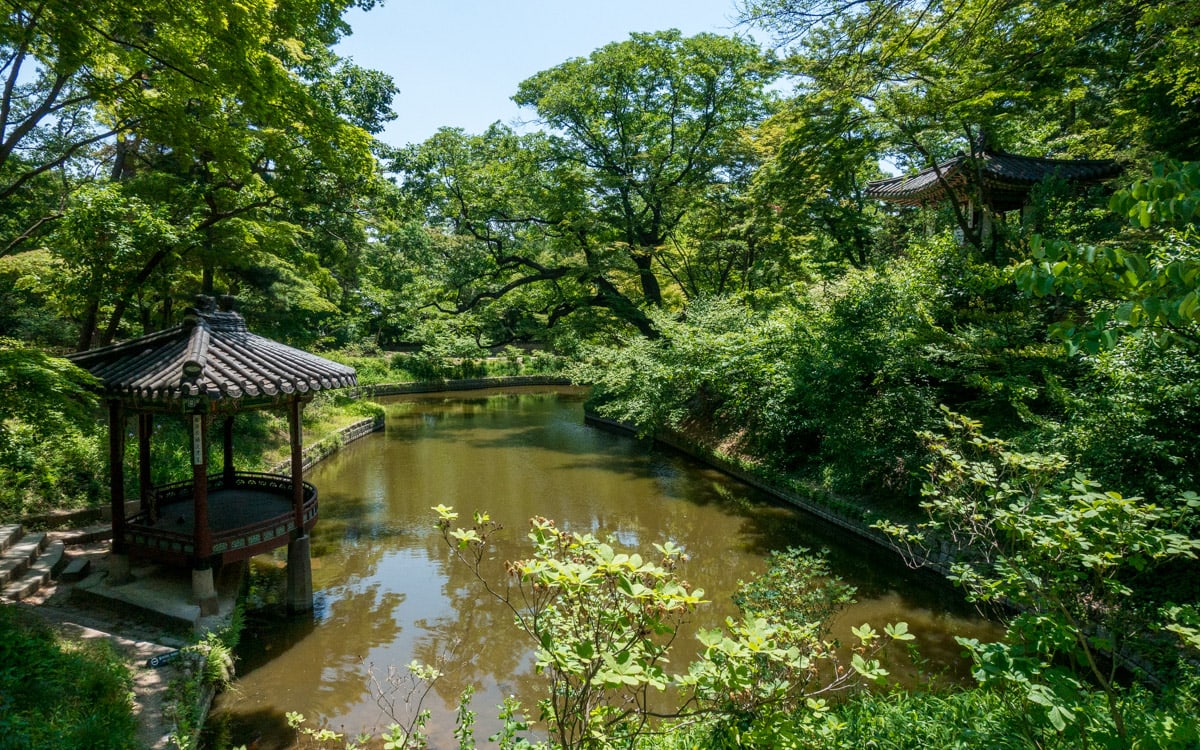 Huwon Secret Garden at Changdeokgung Palace, Seoul, Korea