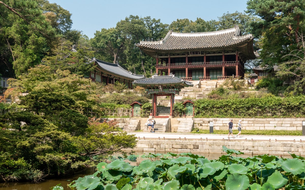 Juhamnu Pavilion, Huwon Secret Garden, Changdeokgung Palace, Seoul, Korea