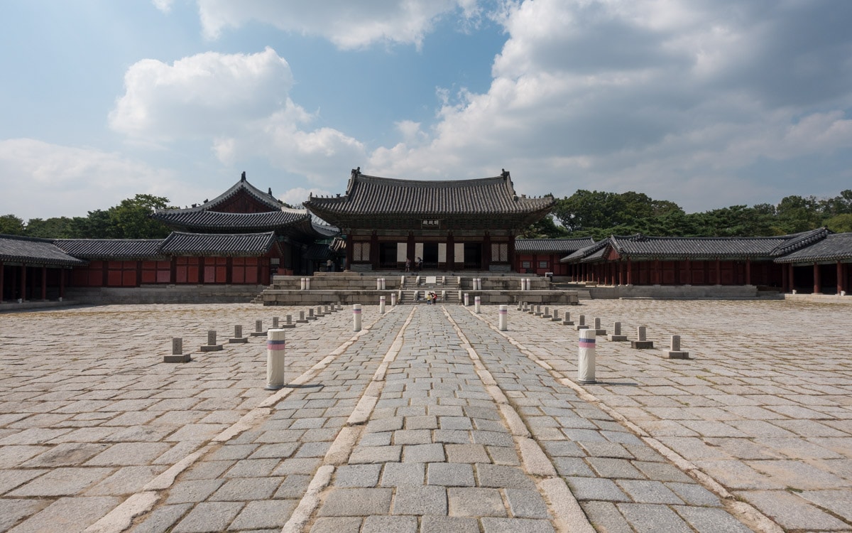 Myeongjeongjeon Hall, Changgyeonggung Palace, Seoul, Korea