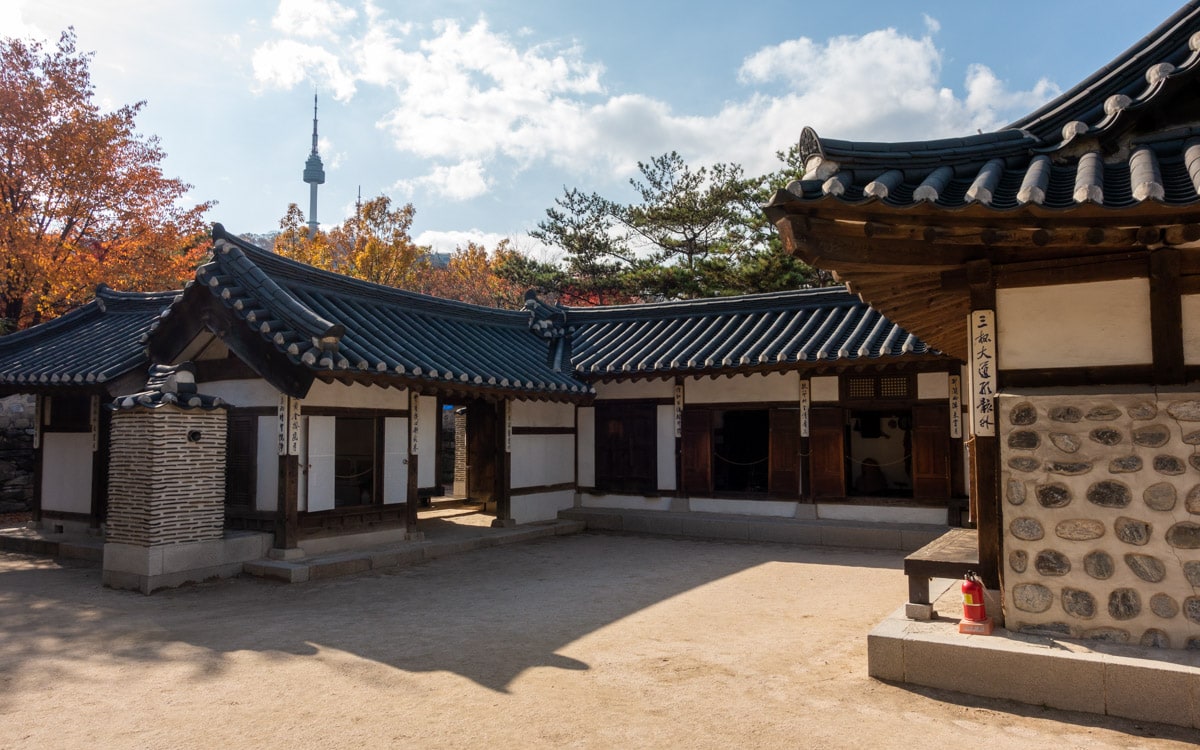 Namsangol Hanok Village, Seoul, Korea