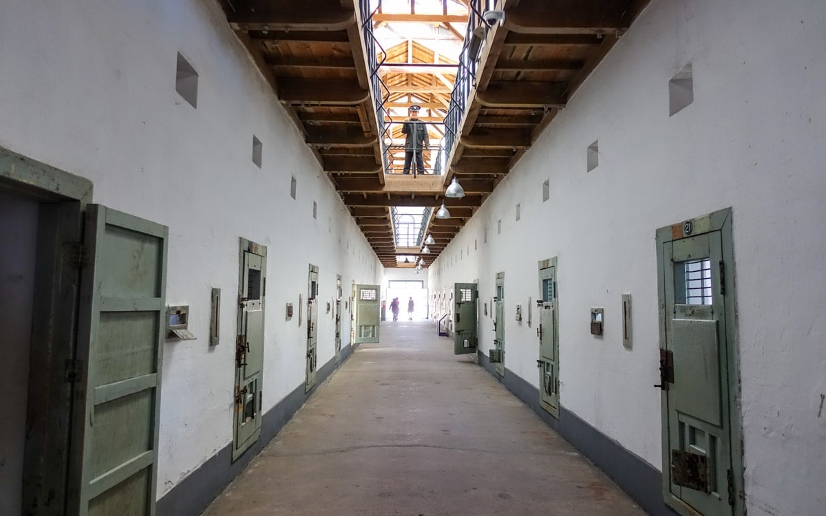 Prison cells, Seodaemun Prison History Hall, Seoul, Korea