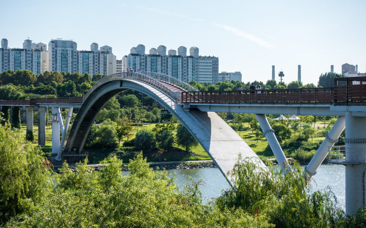 Seonyudo Bridge, Seoul, Korea