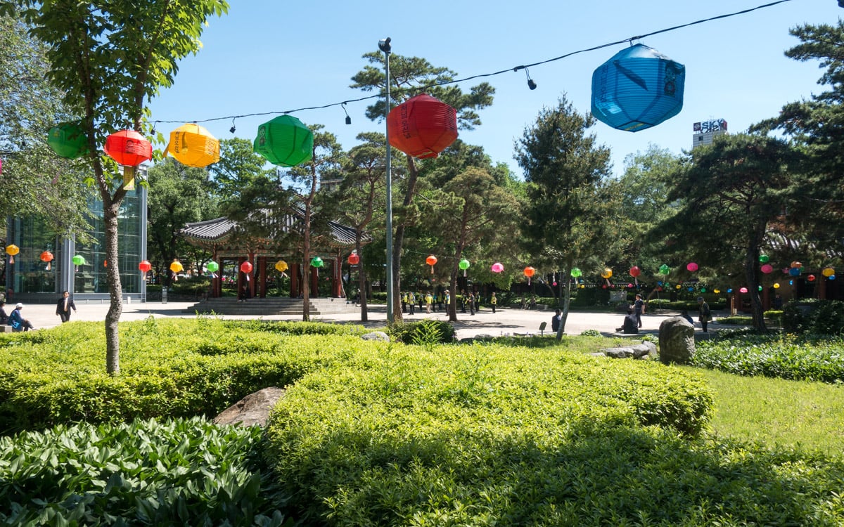 Tapgol Park, Seoul, Korea