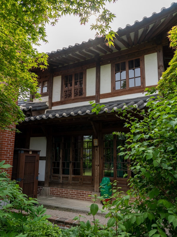 Second floor, Baek In-je House Museum, Seoul, Korea