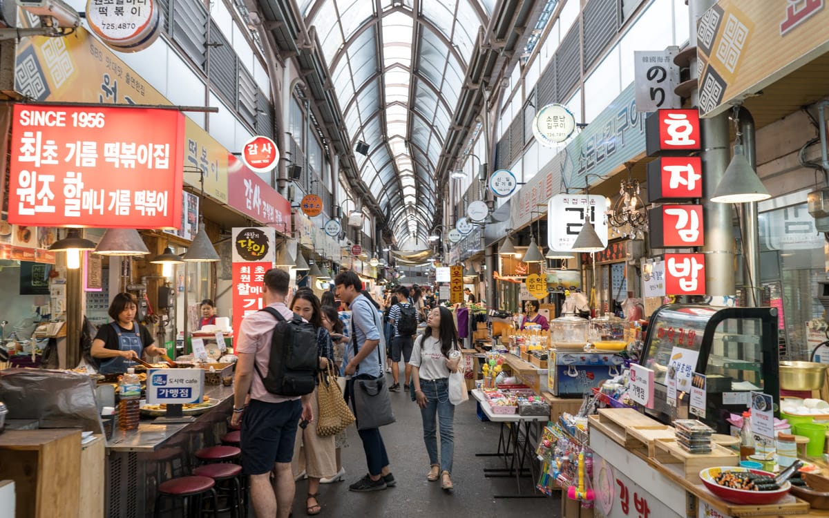 Tongin Market, Seoul, Korea