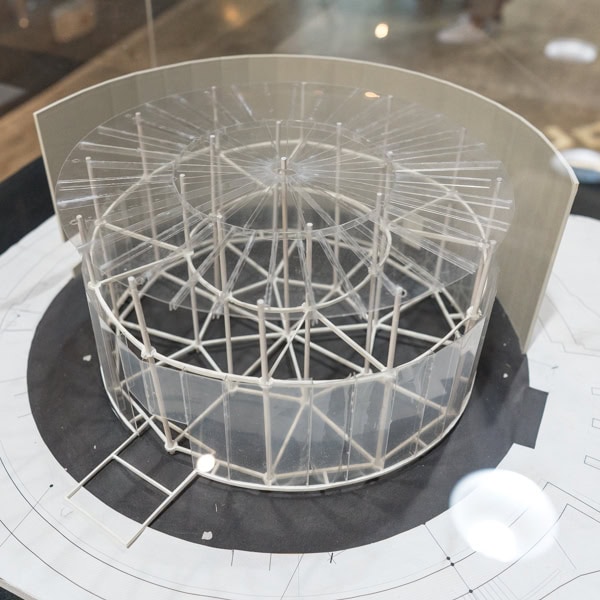 Model of a tank