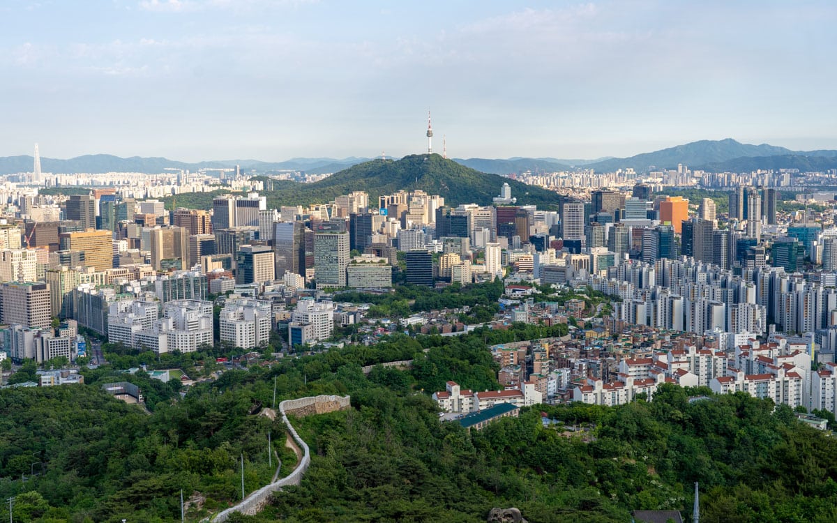 Seoul, one of the biggest cities in the world