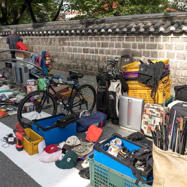 Bikes and bags
